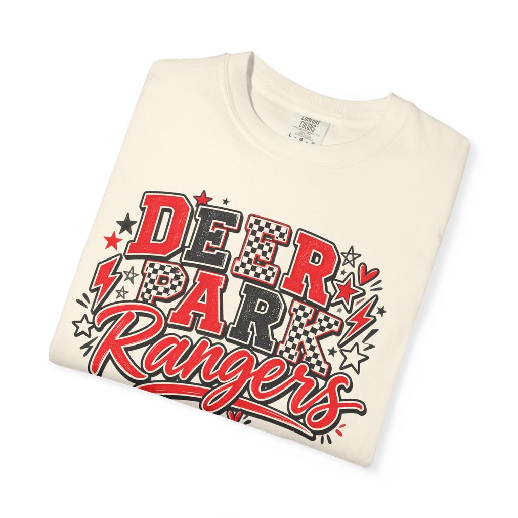 Deer Park Rangers Graphic T-Shirt — Retro Athletic Crew Tee