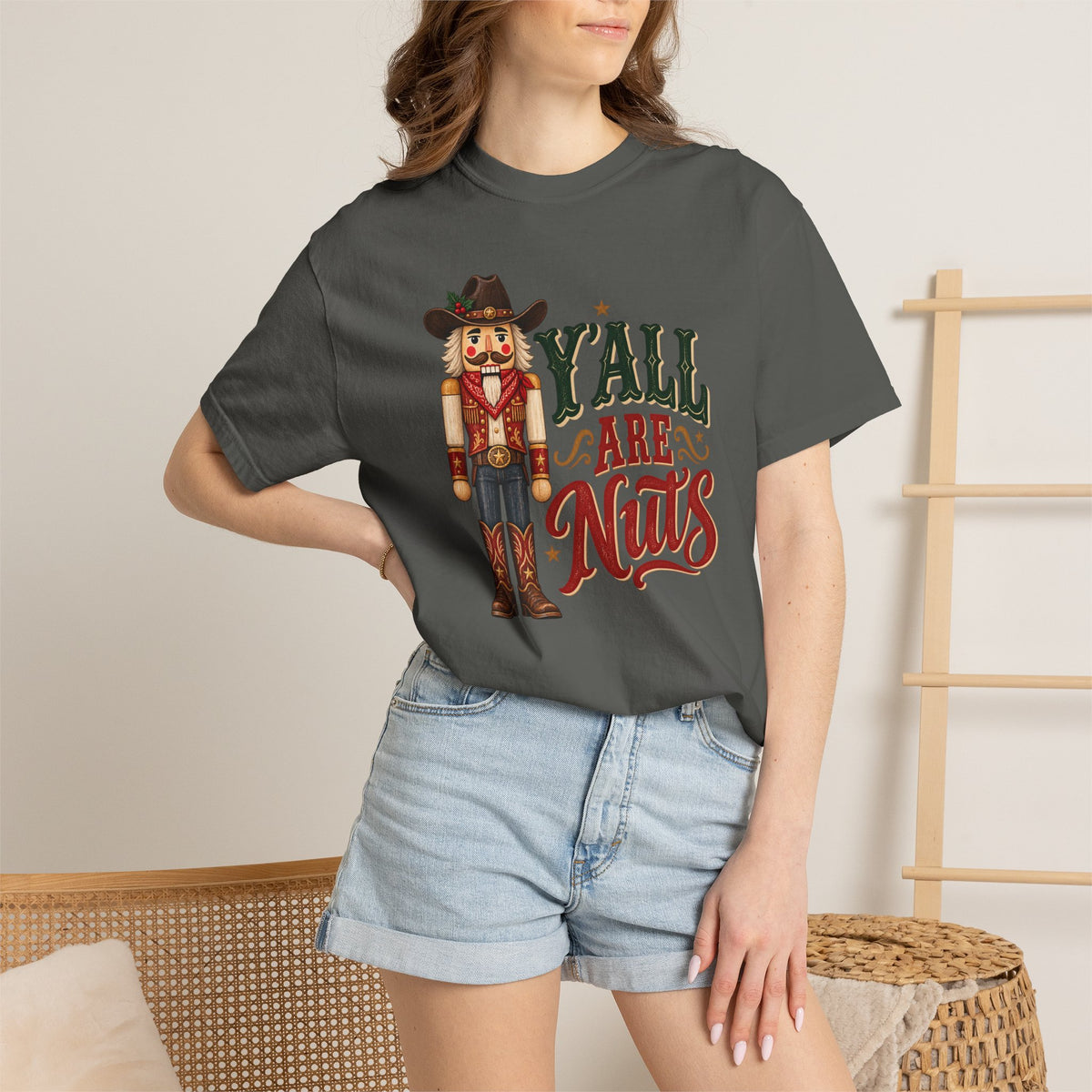 Y’all Are Nuts Nutcracker Graphic T-Shirt