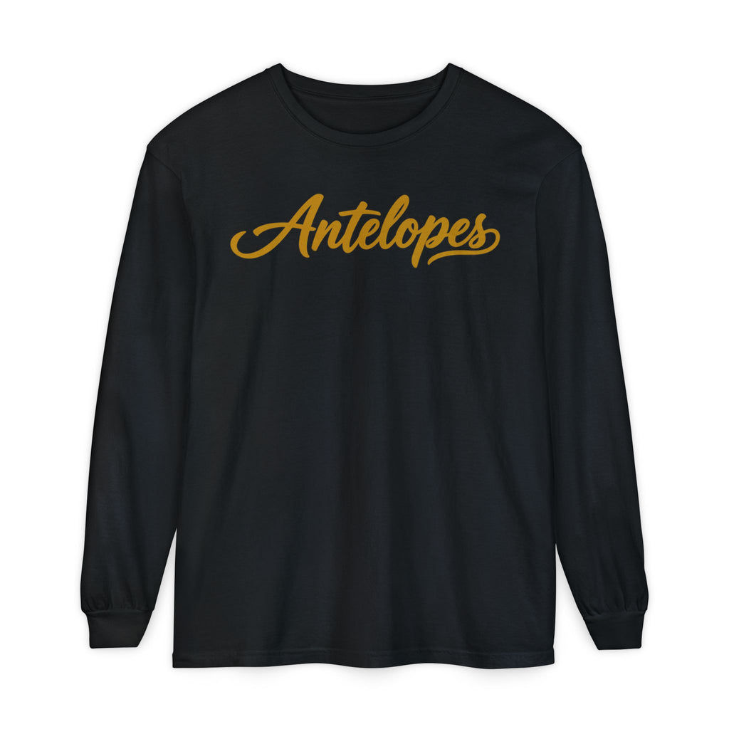 Antelopes Long Sleeve T-Shirt – Post-High-School Mascot Spirit Wear
