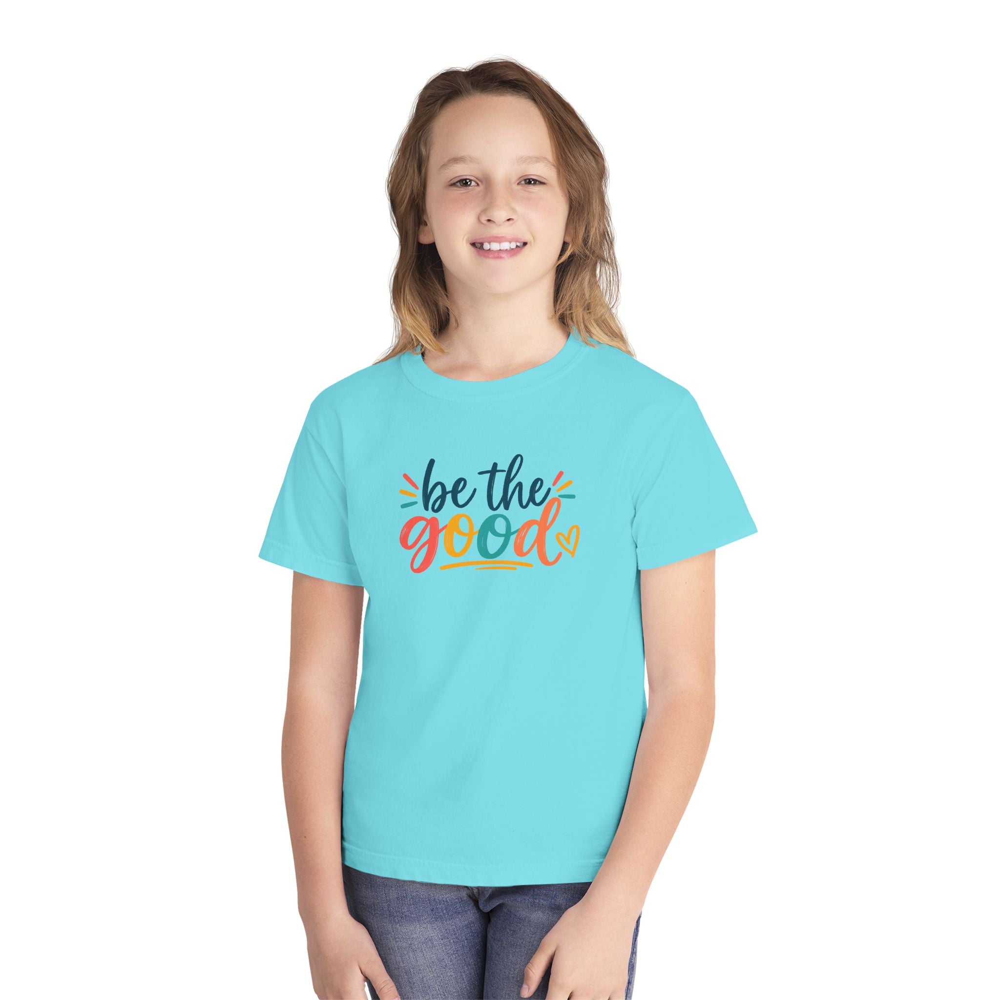 Be The Good Youth T-Shirt — Colorful Inspirational Kids Tee