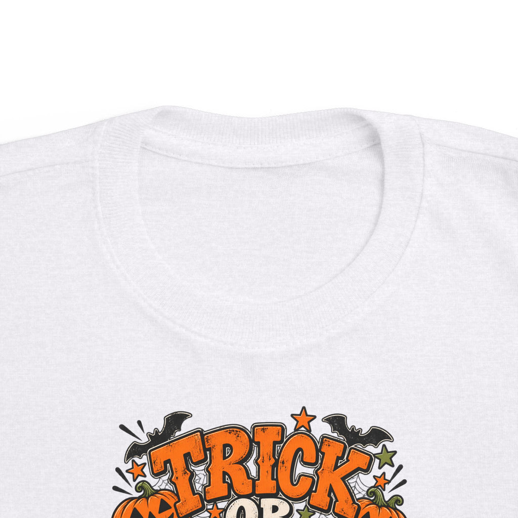 Toddler T-Shirt - 'Trick or Treat' Halloween Pumpkin Tee