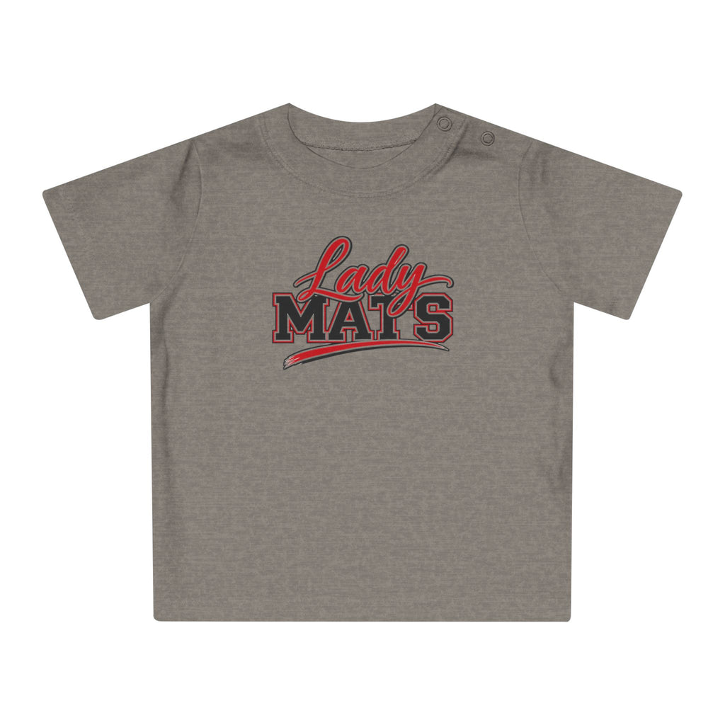 Baby T-Shirt — "Lady Mat's" Retro Sports Logo Infant Tee