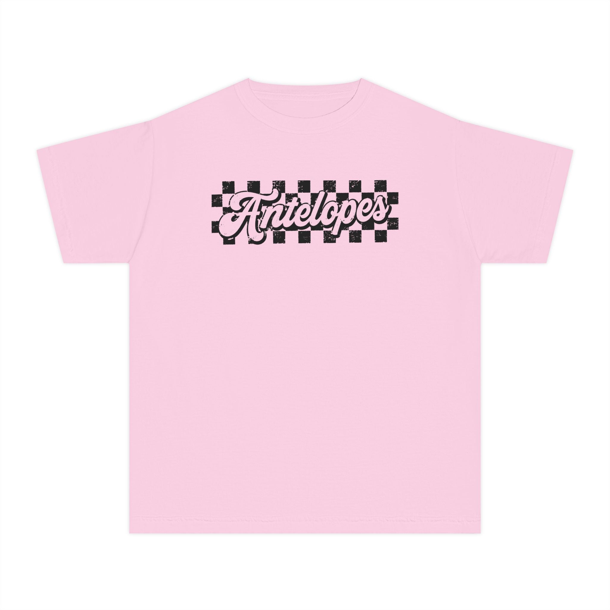 Antelopes Checkerboard Youth Tee