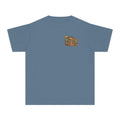 youth Caprock Critters horny toad tee with front and back West Texas cactus artwork
