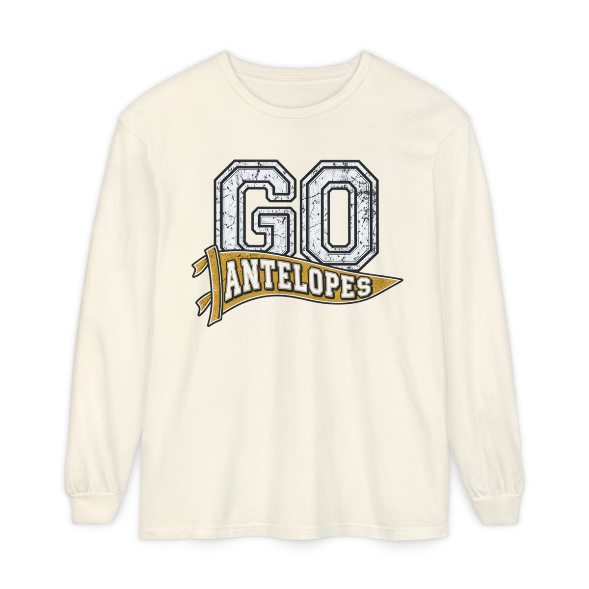Go Antelopes Long Sleeve Tee