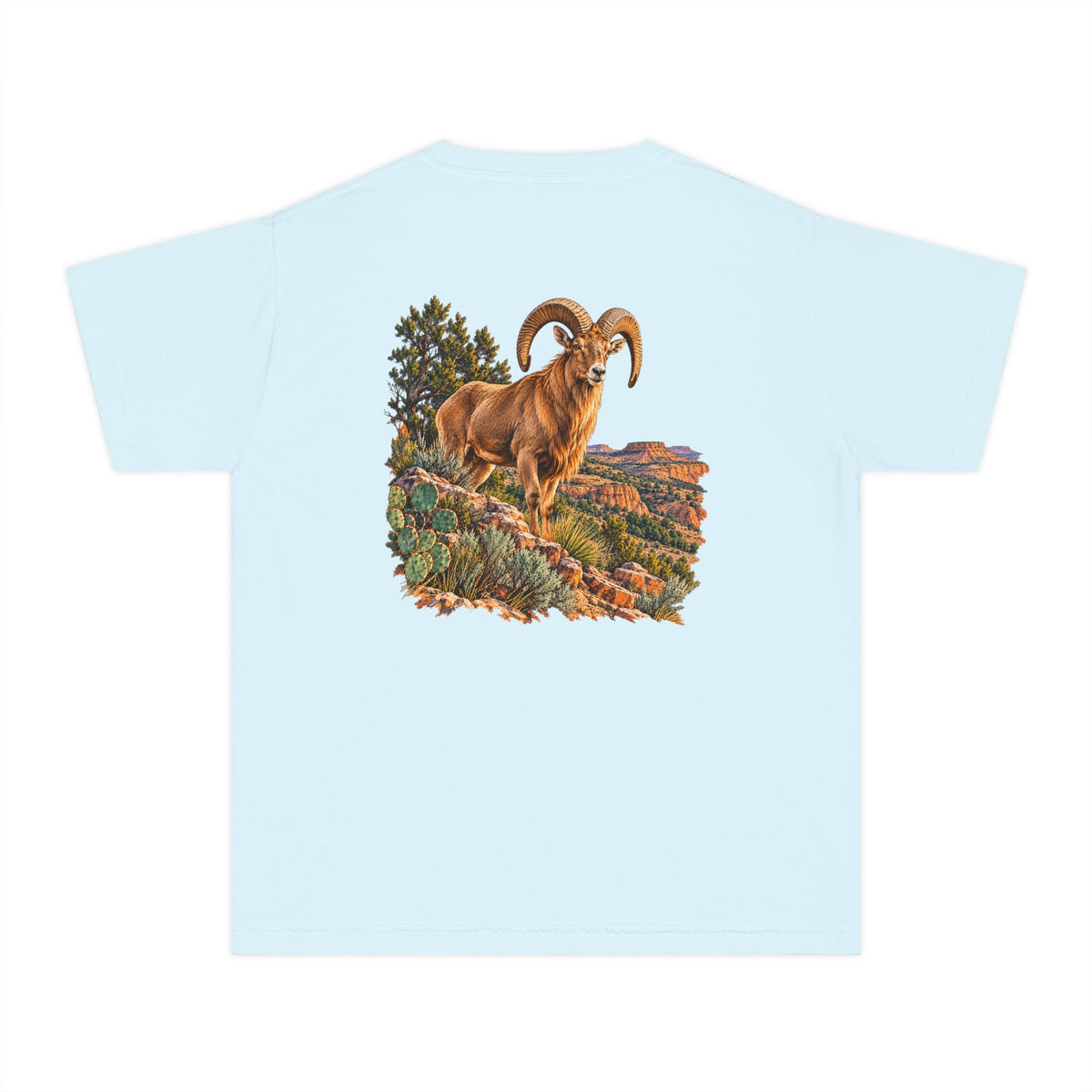 Youth Tee — Caprock Critters Desert Bighorn Ram