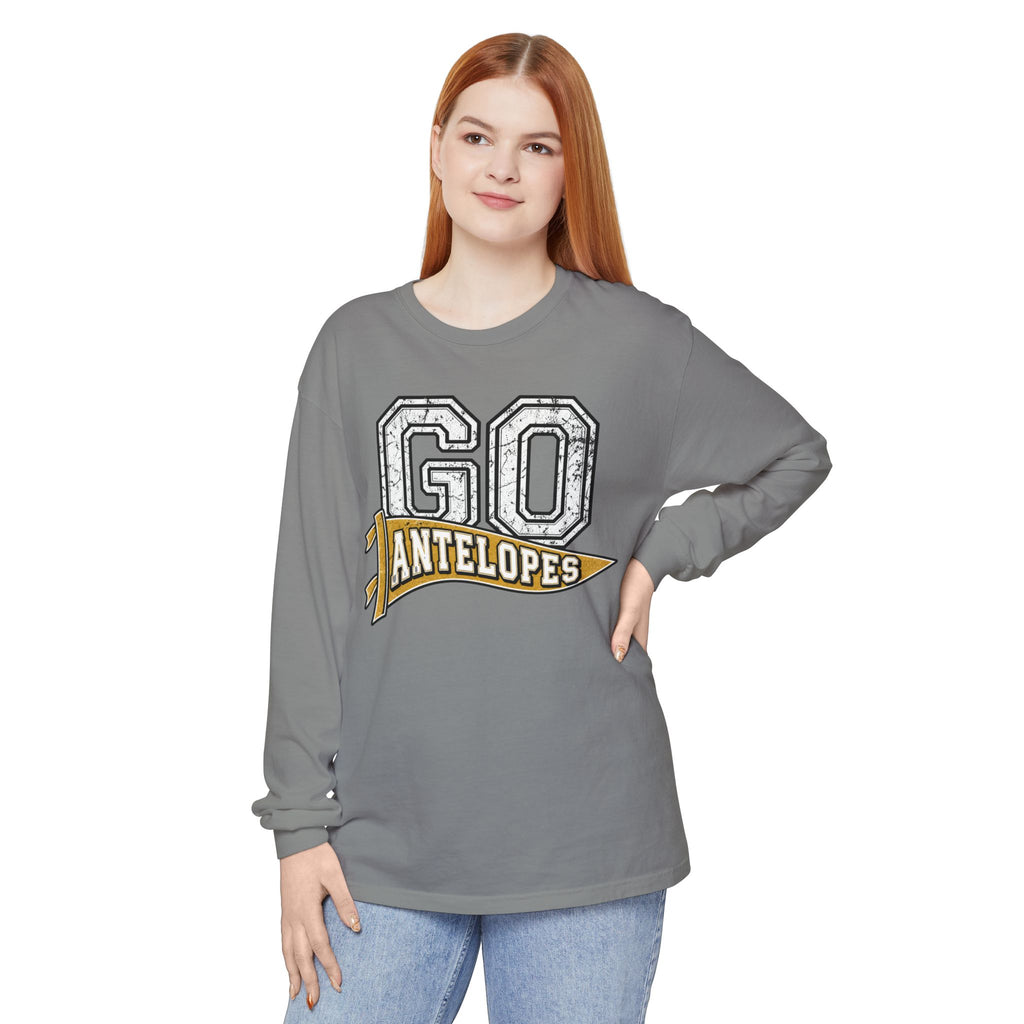 Go Antelopes Long Sleeve Tee