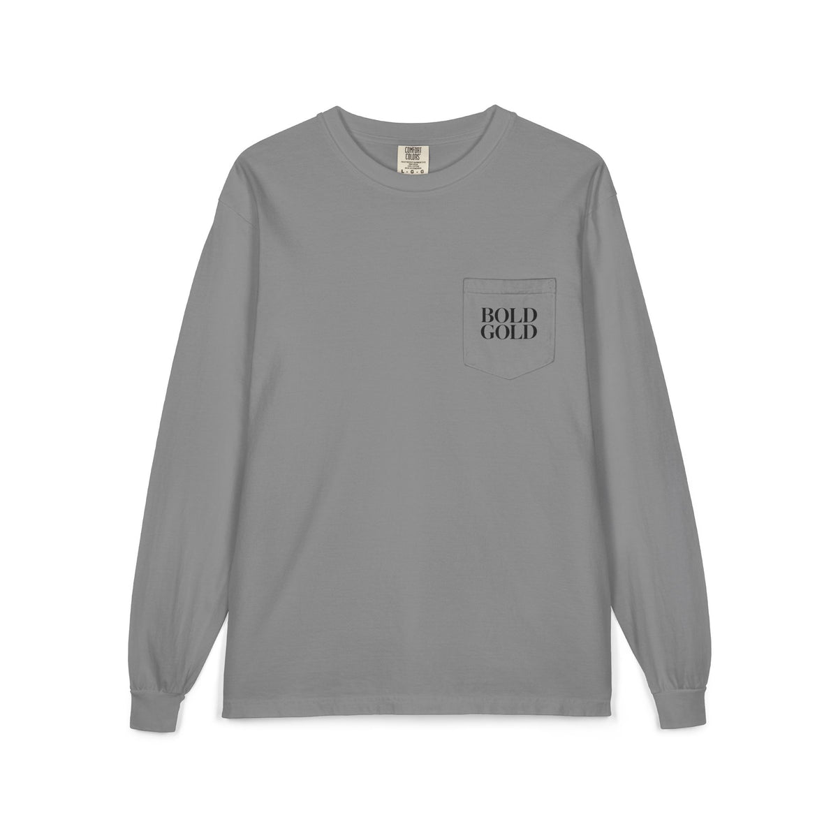 Bold Gold Antelopes Long Sleeve Pocket Tee