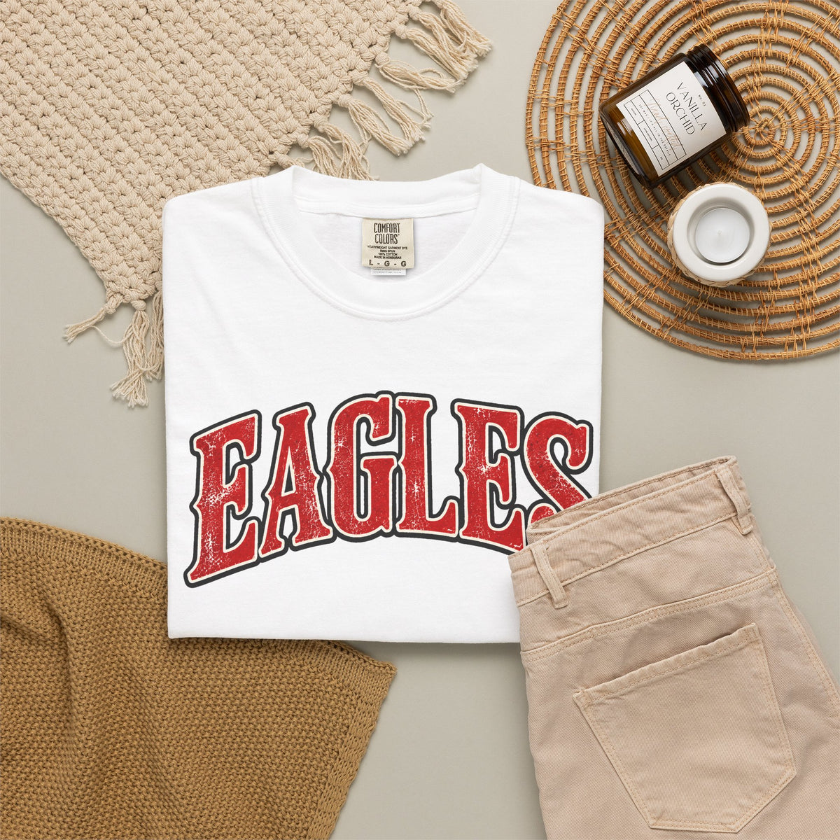 Eagles Retro Arch Logo T-Shirt