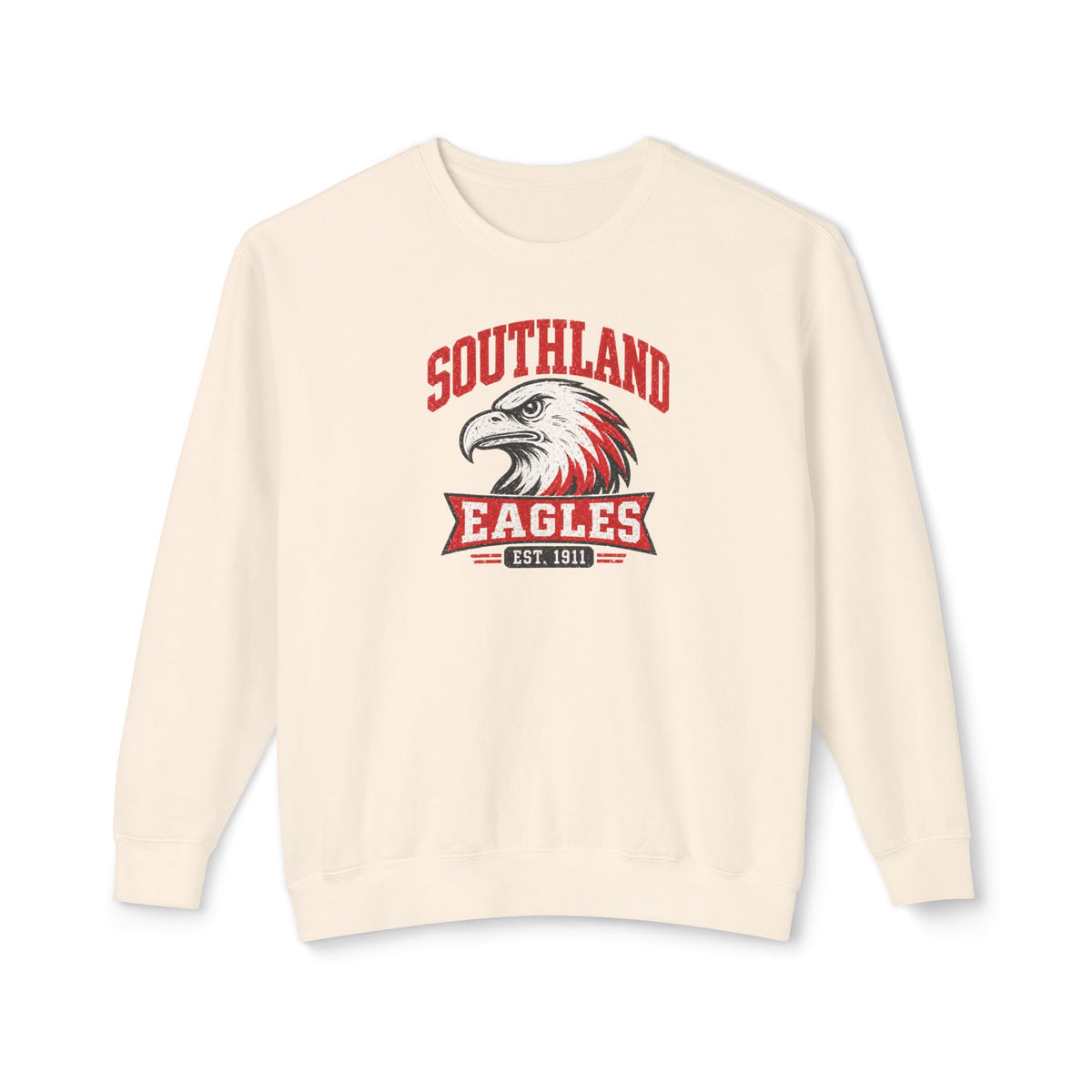Southland Eagles Crewneck Sweatshirt — Vintage Eagle School Spirit Pullover