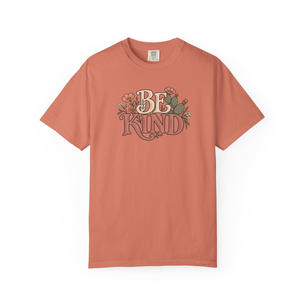 Be Kind Floral T-Shirt — Vintage Floral Graphic Tee