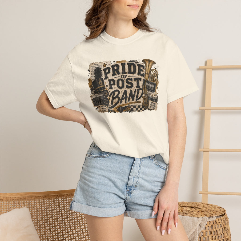 Pride of Post Band T-Shirt — Vintage Marching Band Tee