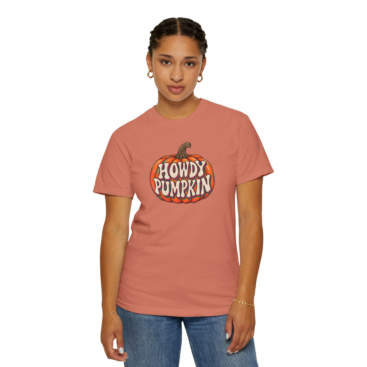 Howdy Pumpkin T-Shirt — Fall Western Graphic Tee