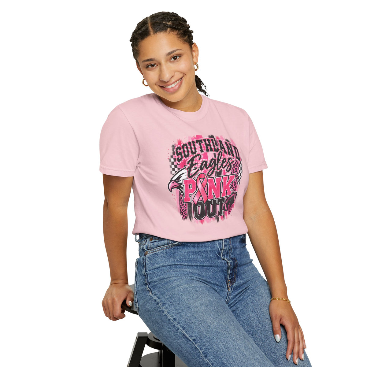 Southland Eagles Pink Out T-Shirt