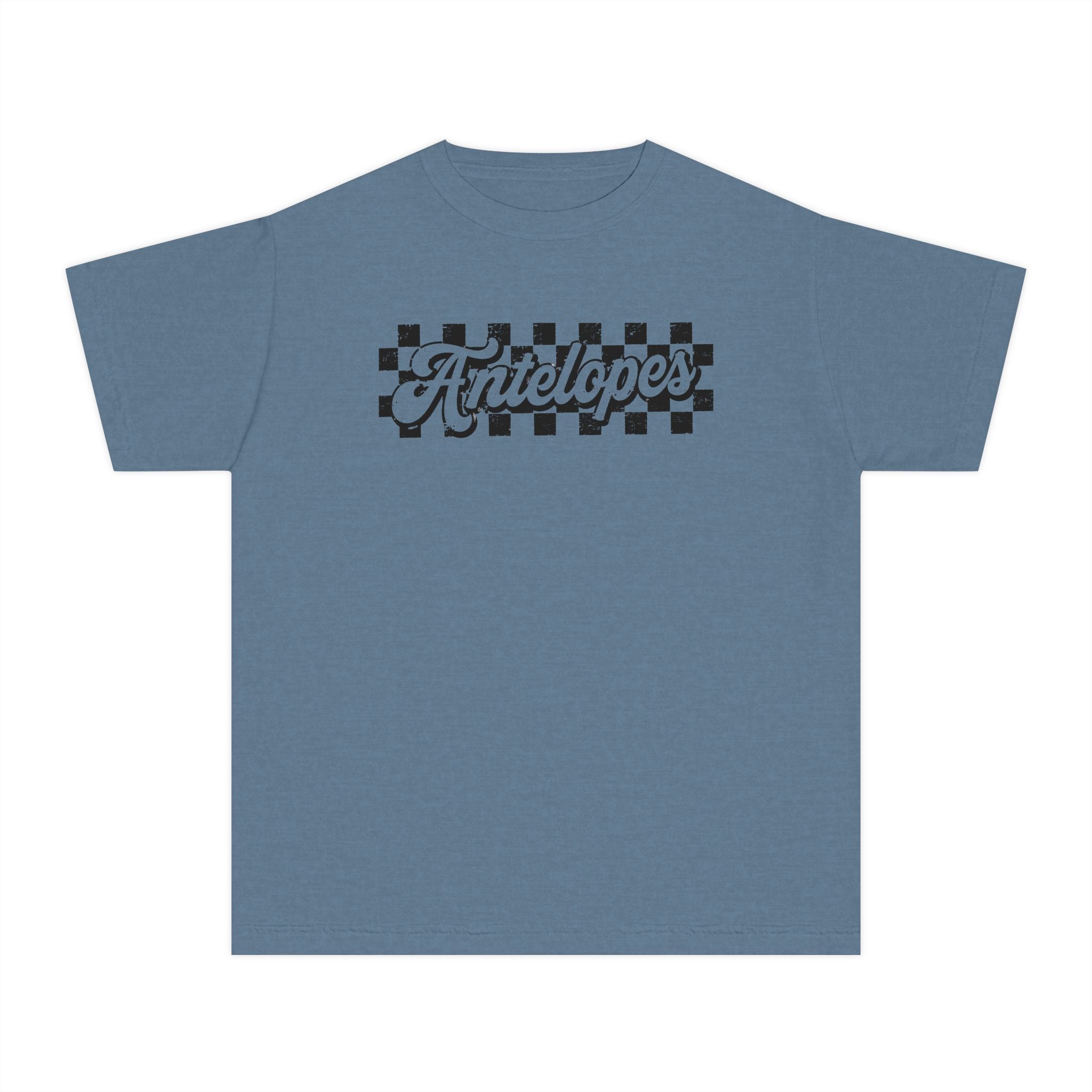Antelopes Checkerboard Youth Tee