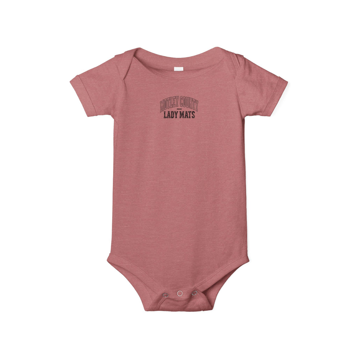 Infant One-Piece Bodysuit — "Mighty Cute Lady Mats" School/Team Baby Gift