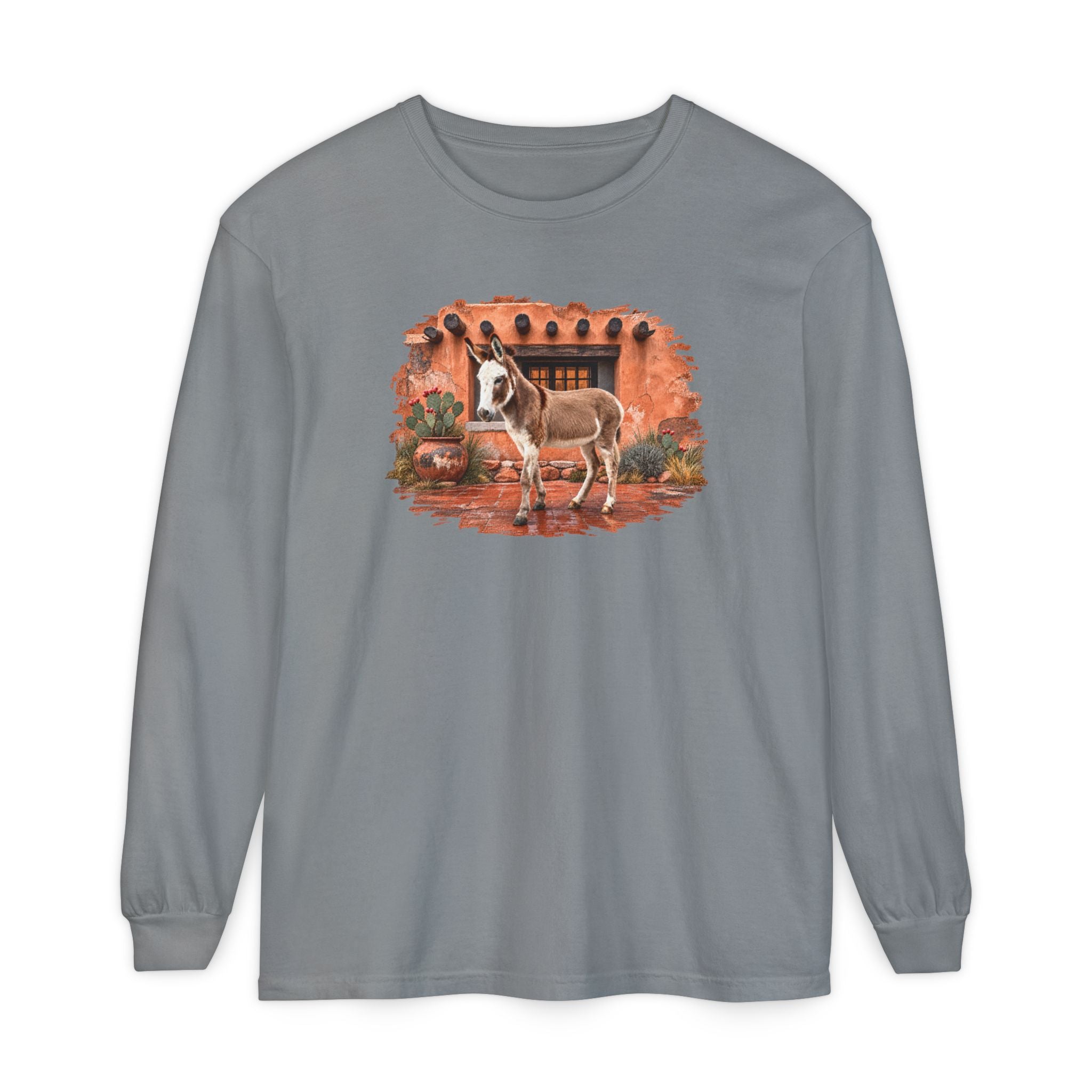 Southwestern Donkey Long Sleeve Tee
