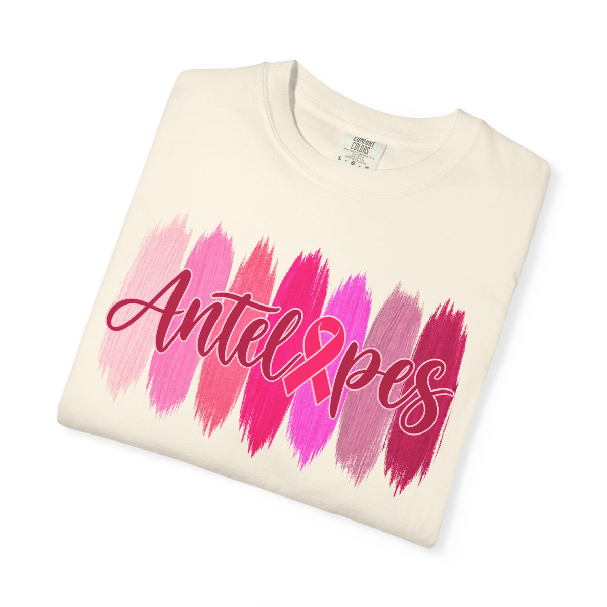 Antelopes Pink Brushstroke T-Shirt