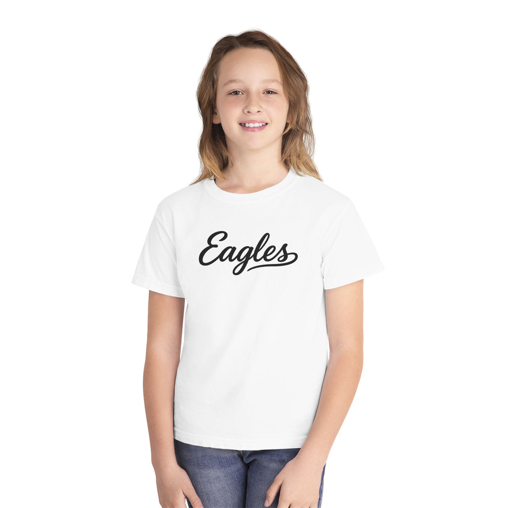 Eagles Script Youth T‑Shirt