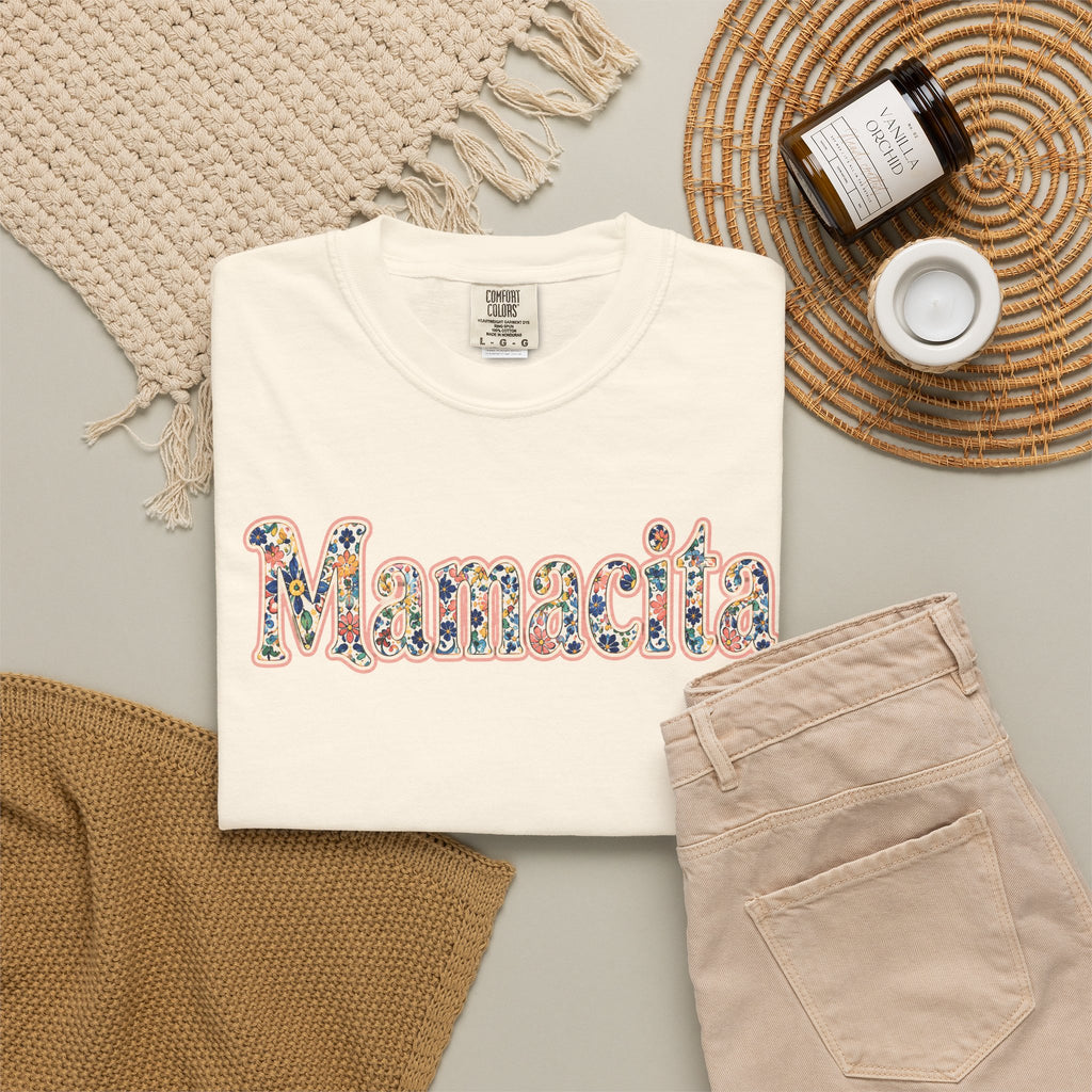 Mamacita Floral Logo T-Shirt