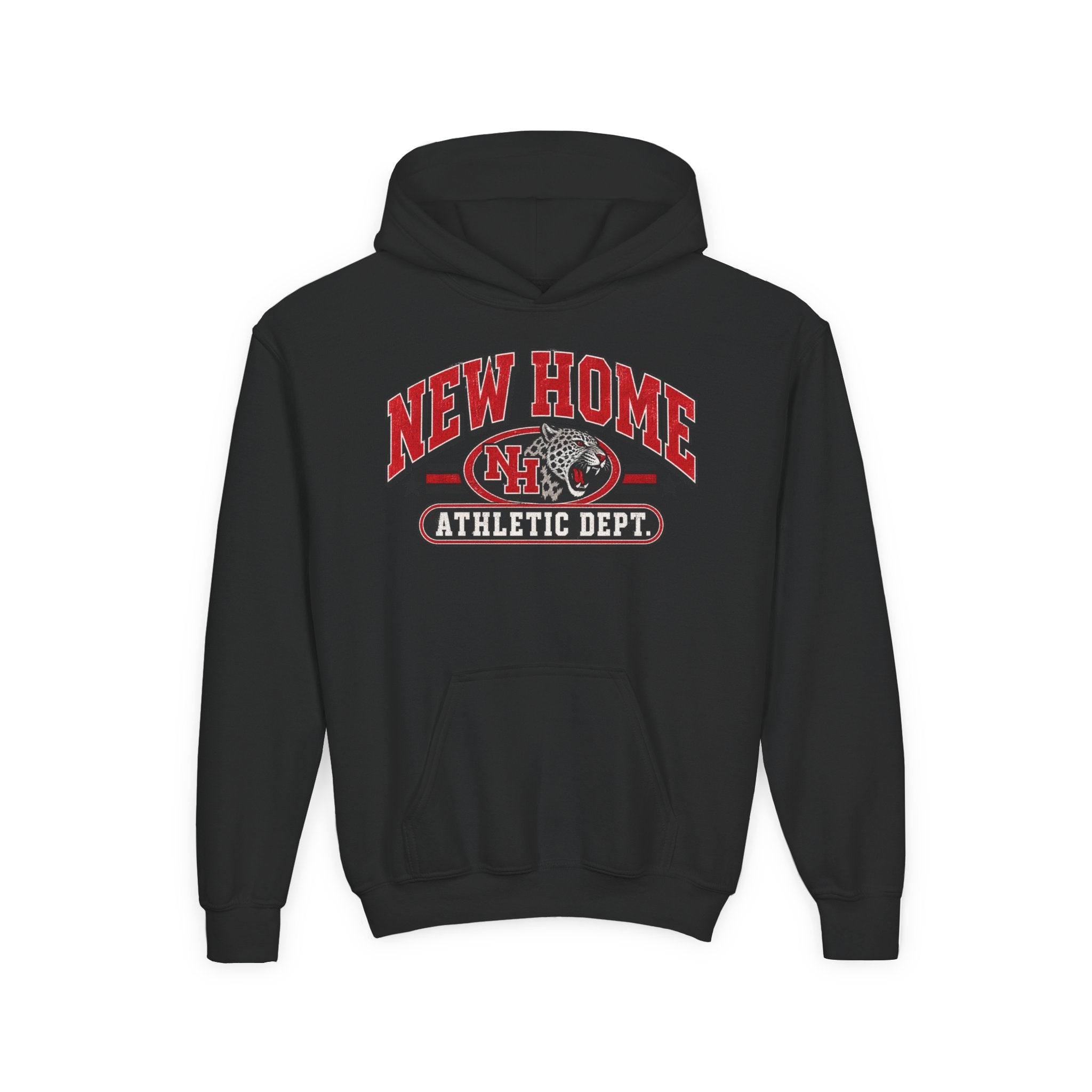 Youth Hoodie - New Home Athletic Dept. Football Logo