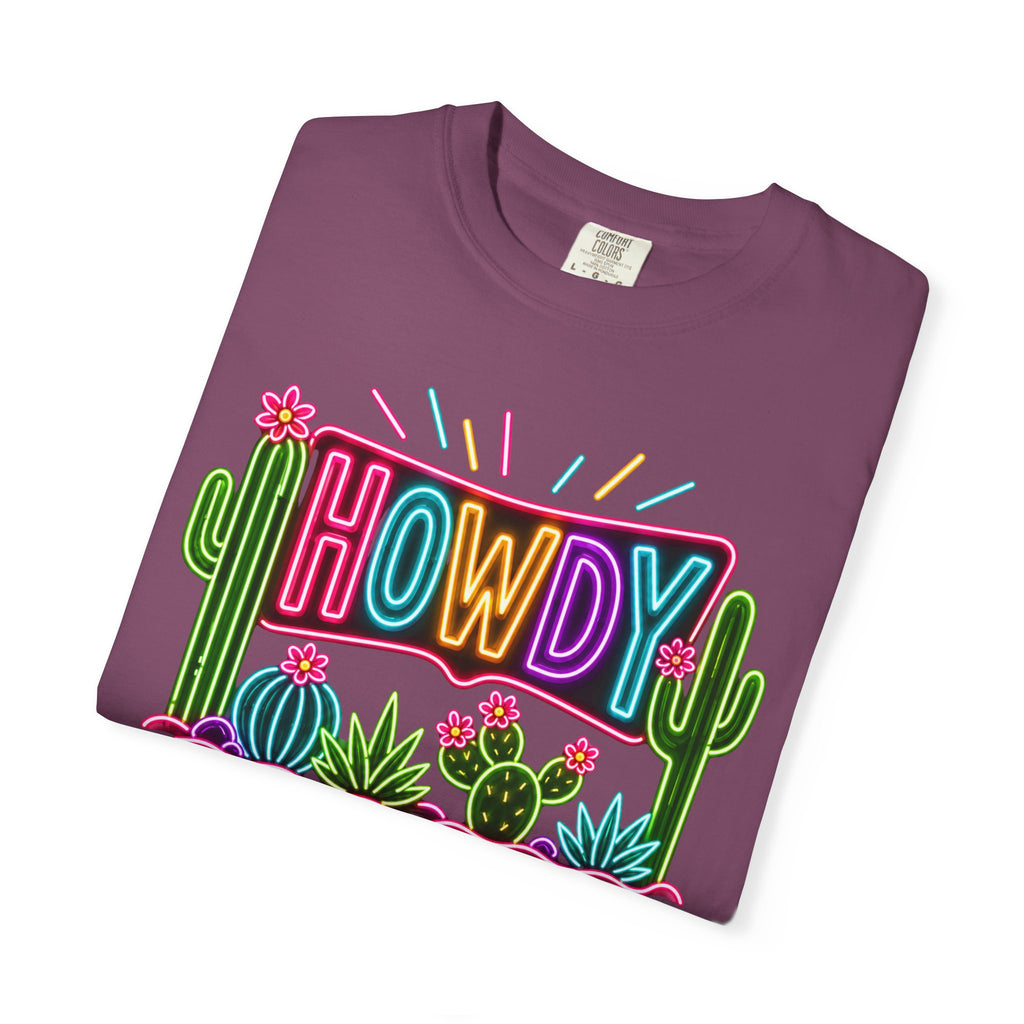 Neon Howdy Cactus T-Shirt