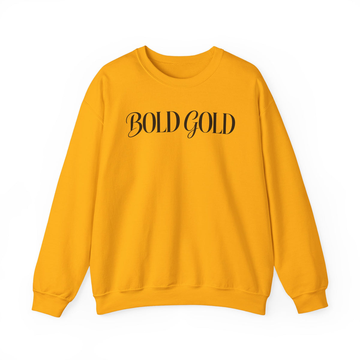 Bold Gold Crewneck Sweatshirt