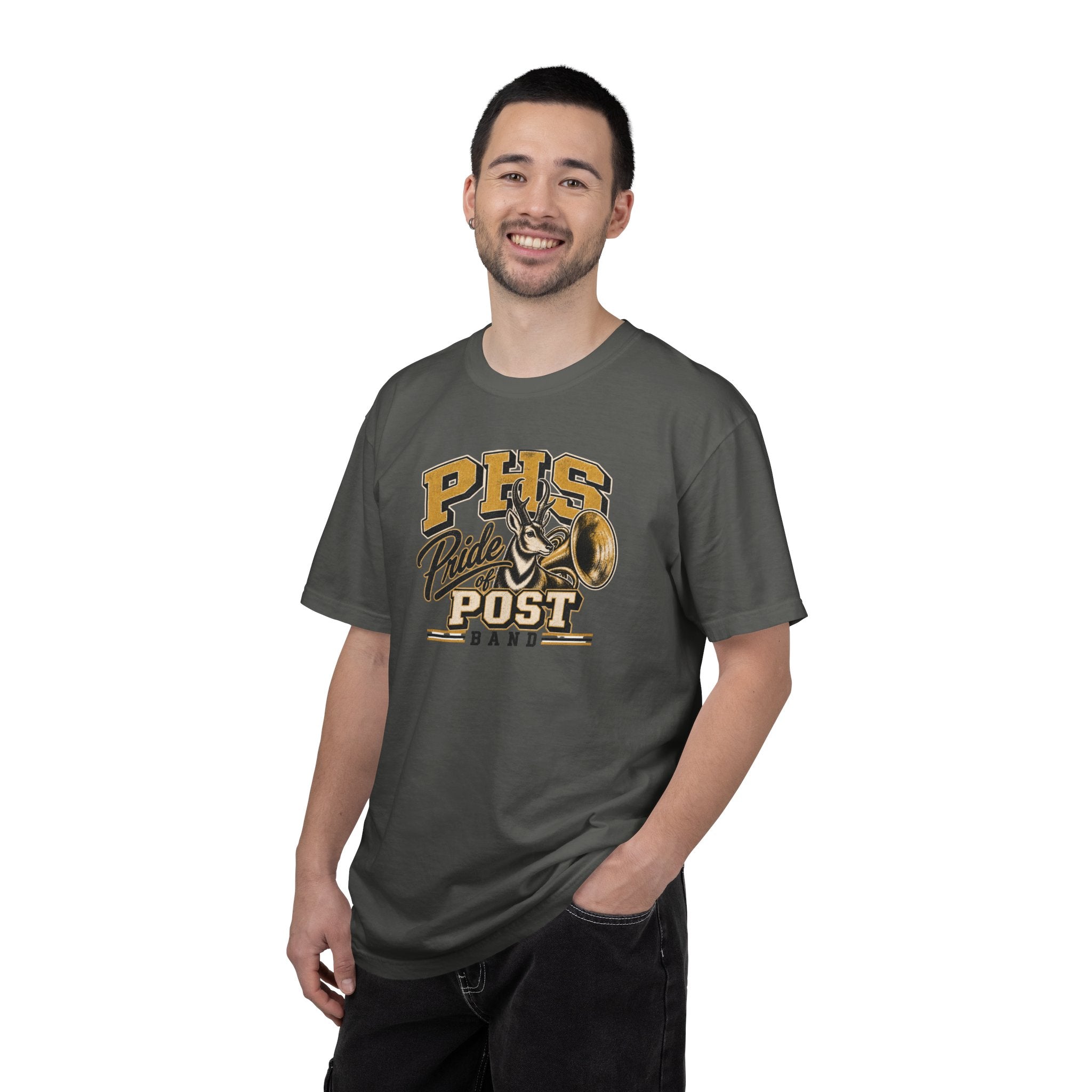 PHS Pride Post Band T‑Shirt — School Band Vintage Horn Tee