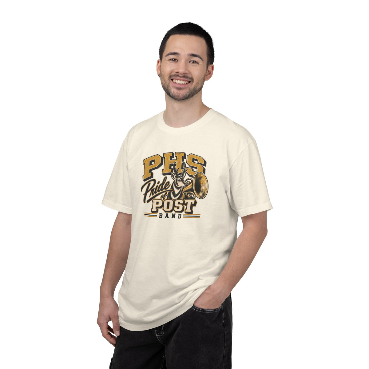 PHS Pride Post Band T‑Shirt — School Band Vintage Horn Tee
