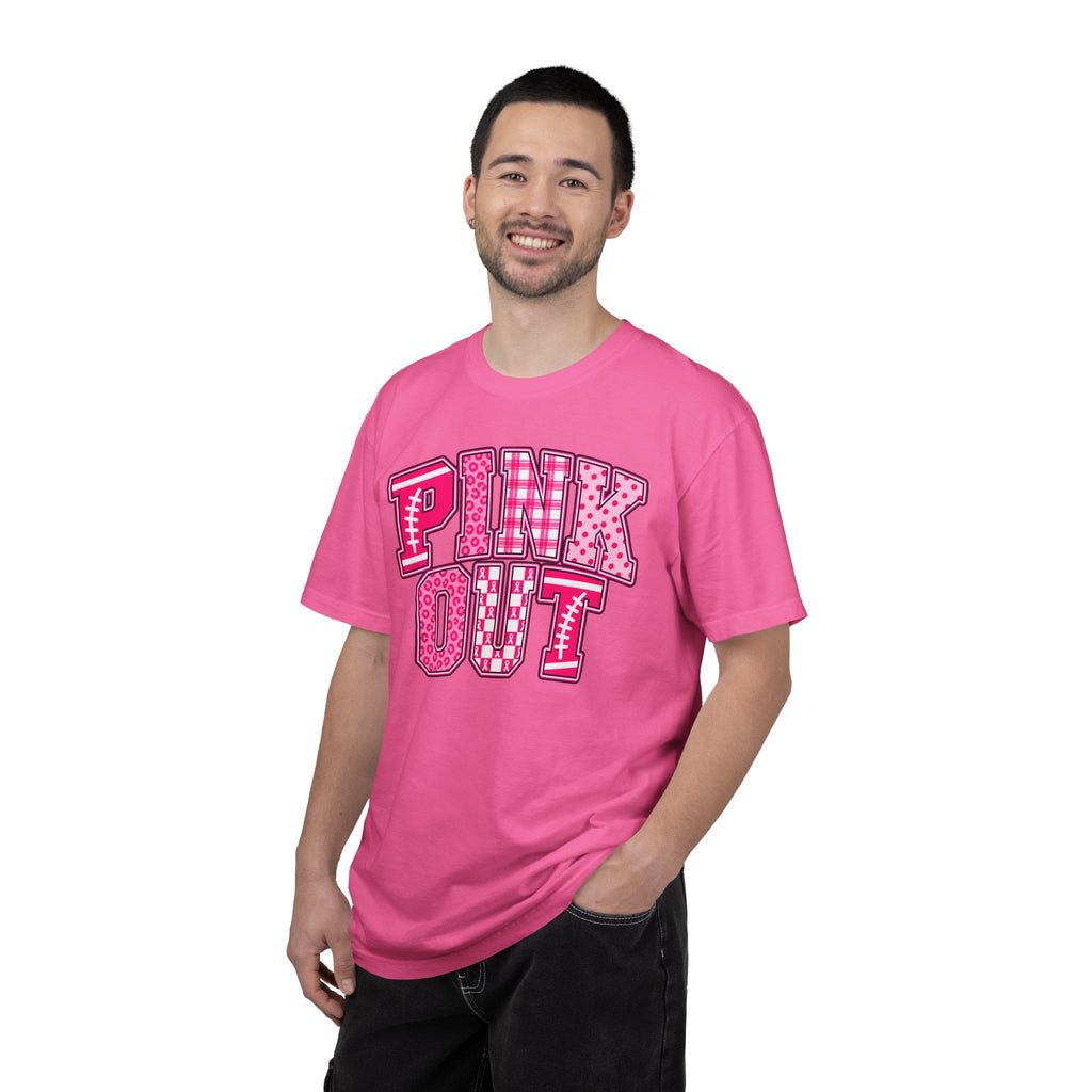 Pink Out T-Shirt — Breast Cancer Awareness Graphic Tee