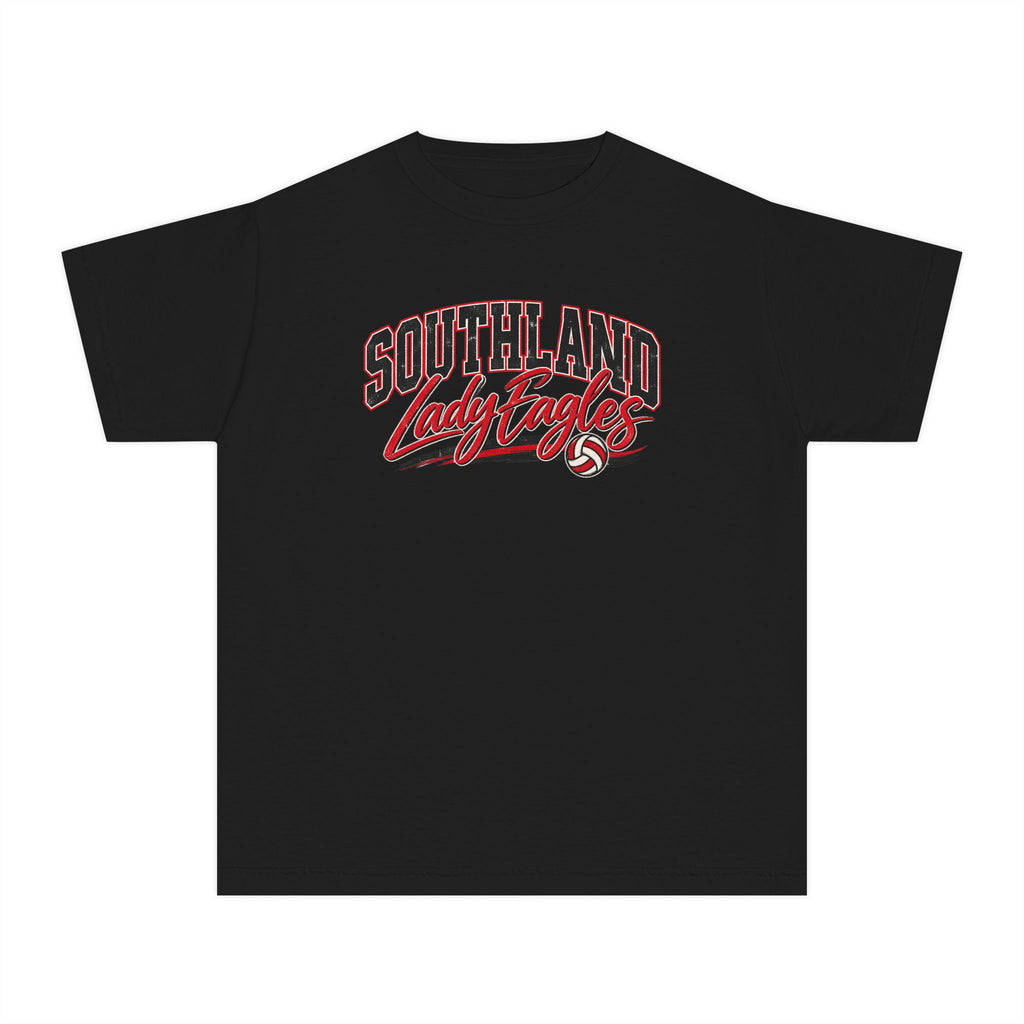 Youth Tee — "Southland Lady Eagles" Volleyball Team Shirt
