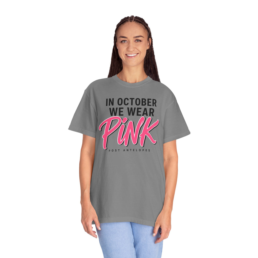October We Wear Pink T-Shirt