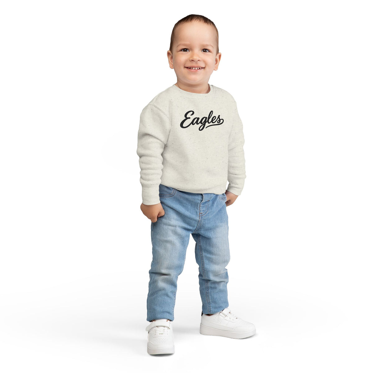 Eagles Toddler Sweatshirt – Retro Script Kids Crewneck