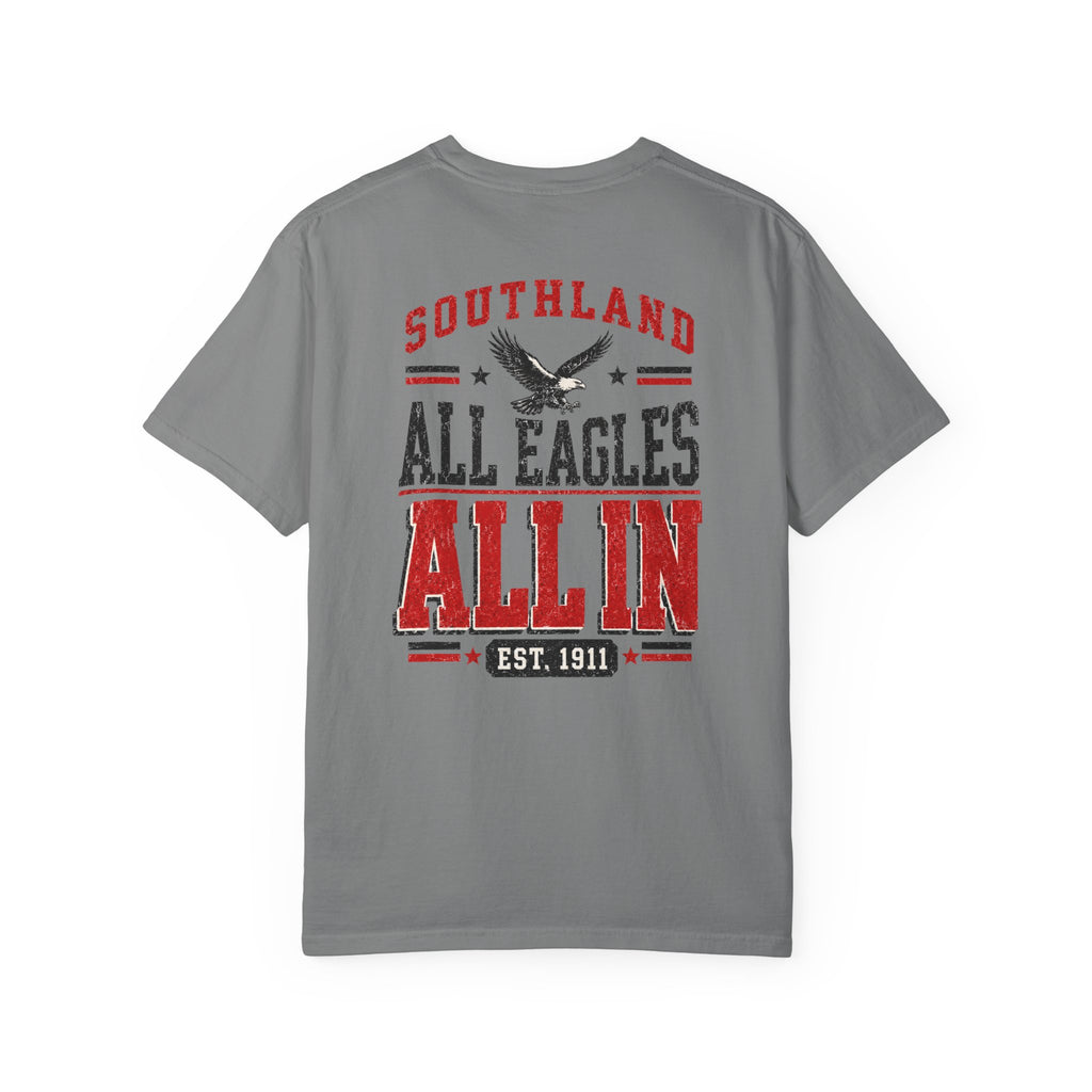 All Eagles All In T-Shirt — Southland Vintage Eagle Tee