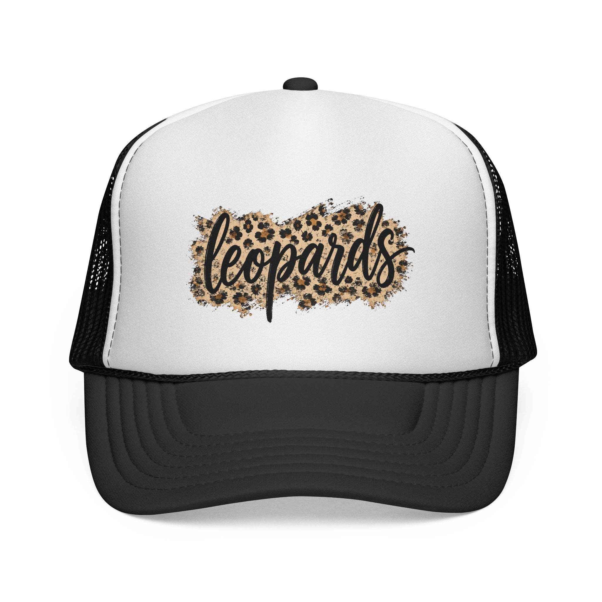 Leopards Leopard Print Trucker Hat — Animal Print Graphic Cap