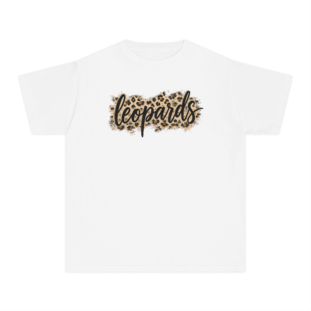 Leopards Youth Tee — Leopard Print Team Shirt
