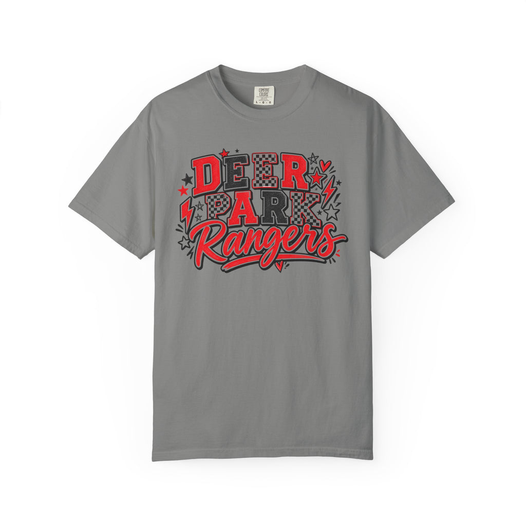 Deer Park Rangers Graphic T-Shirt — Retro Athletic Crew Tee
