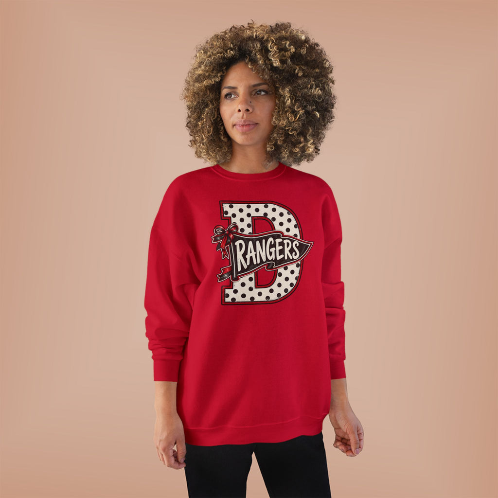 Rangers Polka Dot 'D' Crewneck Sweatshirt