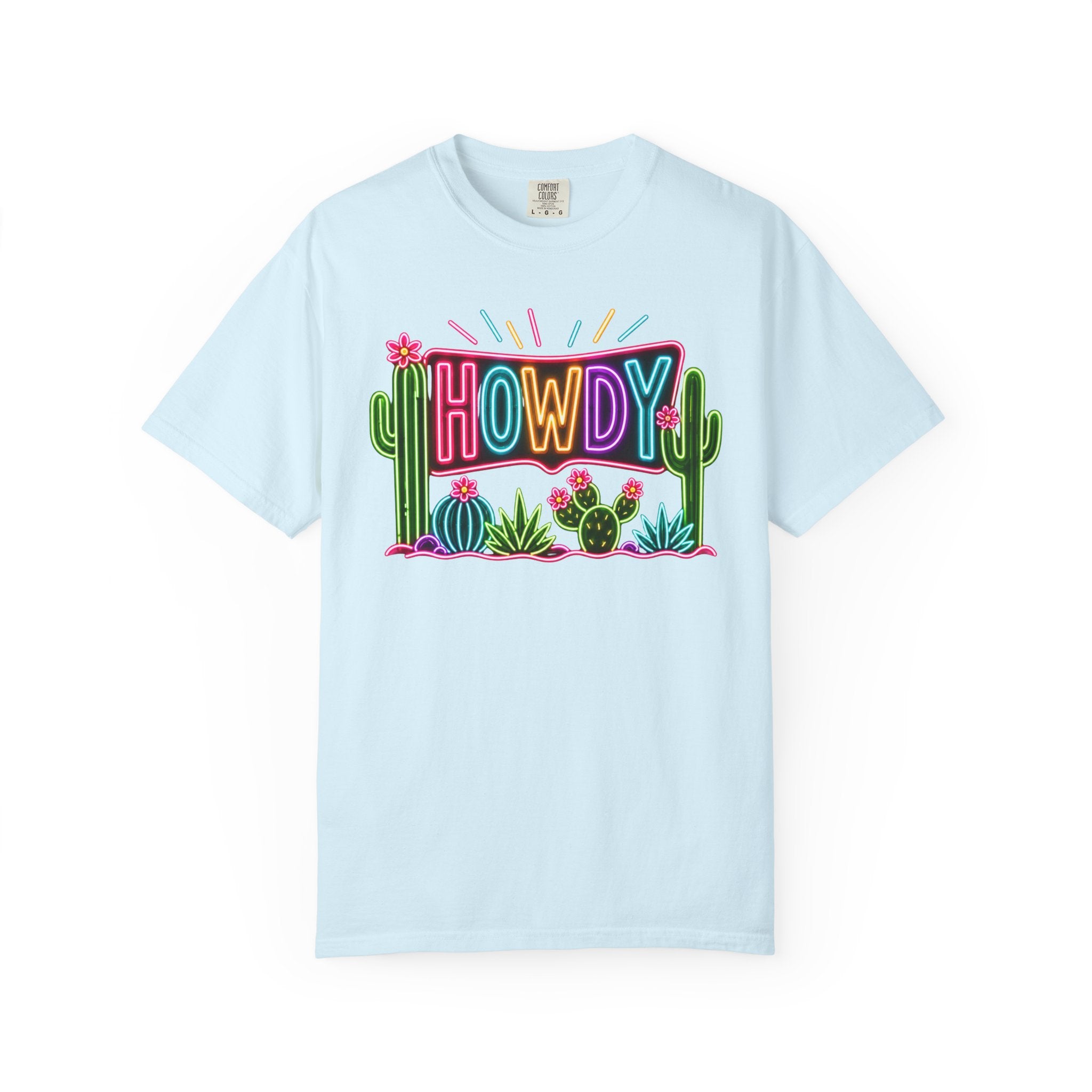 Neon Howdy Cactus T-Shirt