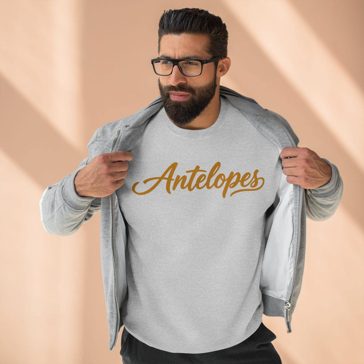 Antelopes Script Crewneck Sweatshirt