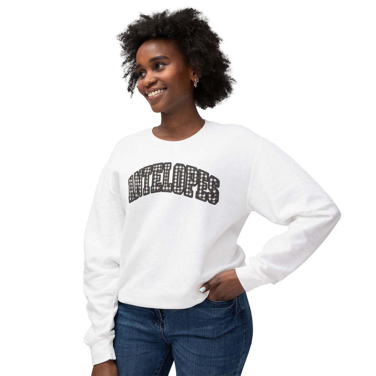 Antelope Graphic Crewneck Sweatshirt