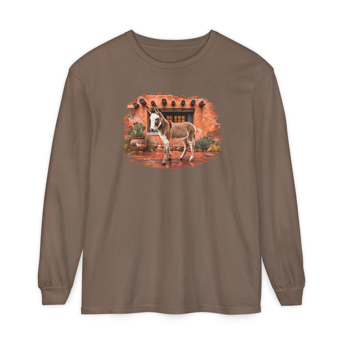 Southwestern Donkey Long Sleeve Tee