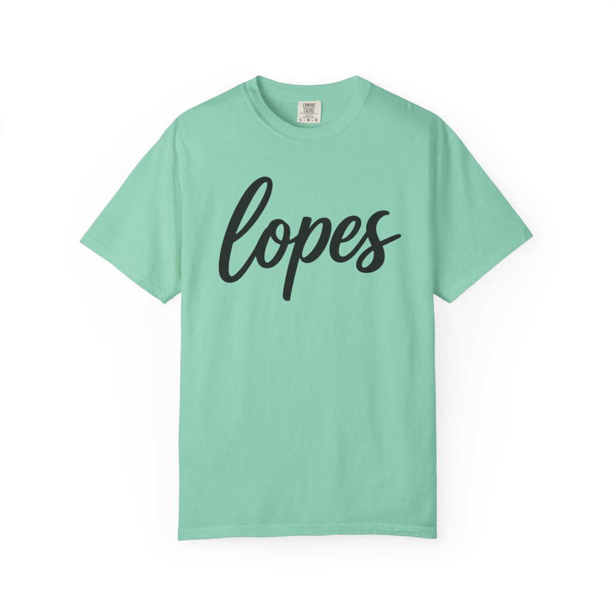 Lopes Script Tee — Personalized Name Graphic T-Shirt
