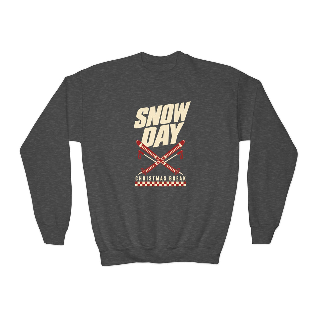 Youth Snow Day Crewneck Sweatshirt