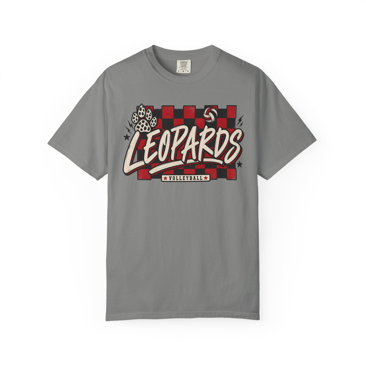 Leopards Volleyball Graphic T-Shirt