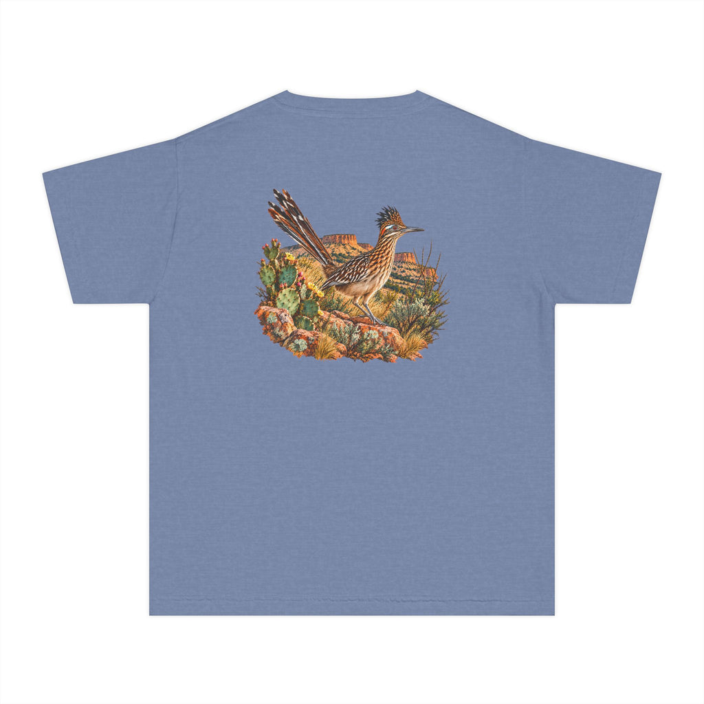 Youth Tee — Caprock Critters Vintage Roadrunner