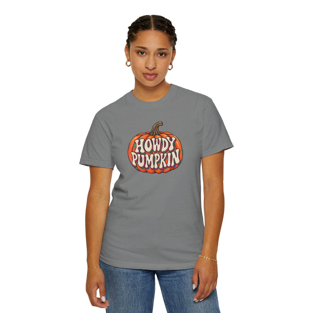 Howdy Pumpkin T-Shirt — Fall Western Graphic Tee