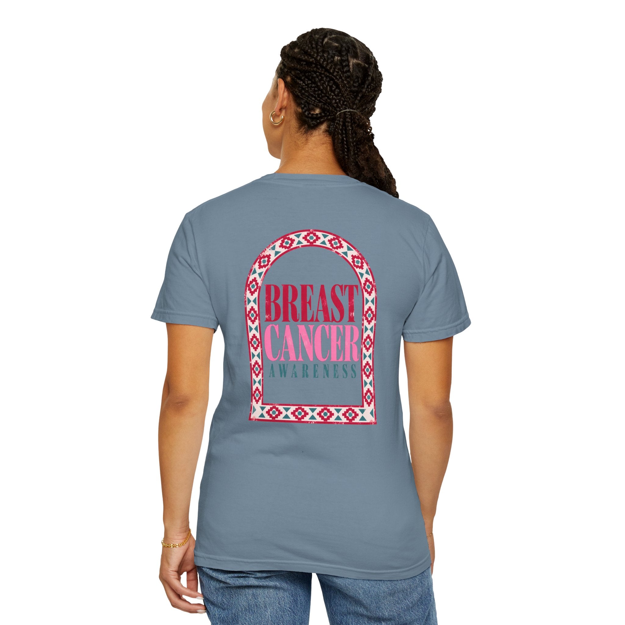 Breast Cancer Awareness T-Shirt — Pink Arch Design