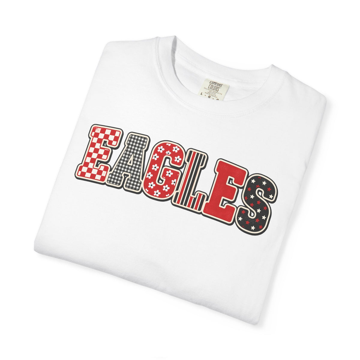 Eagles Retro Lettering Graphic T-Shirt