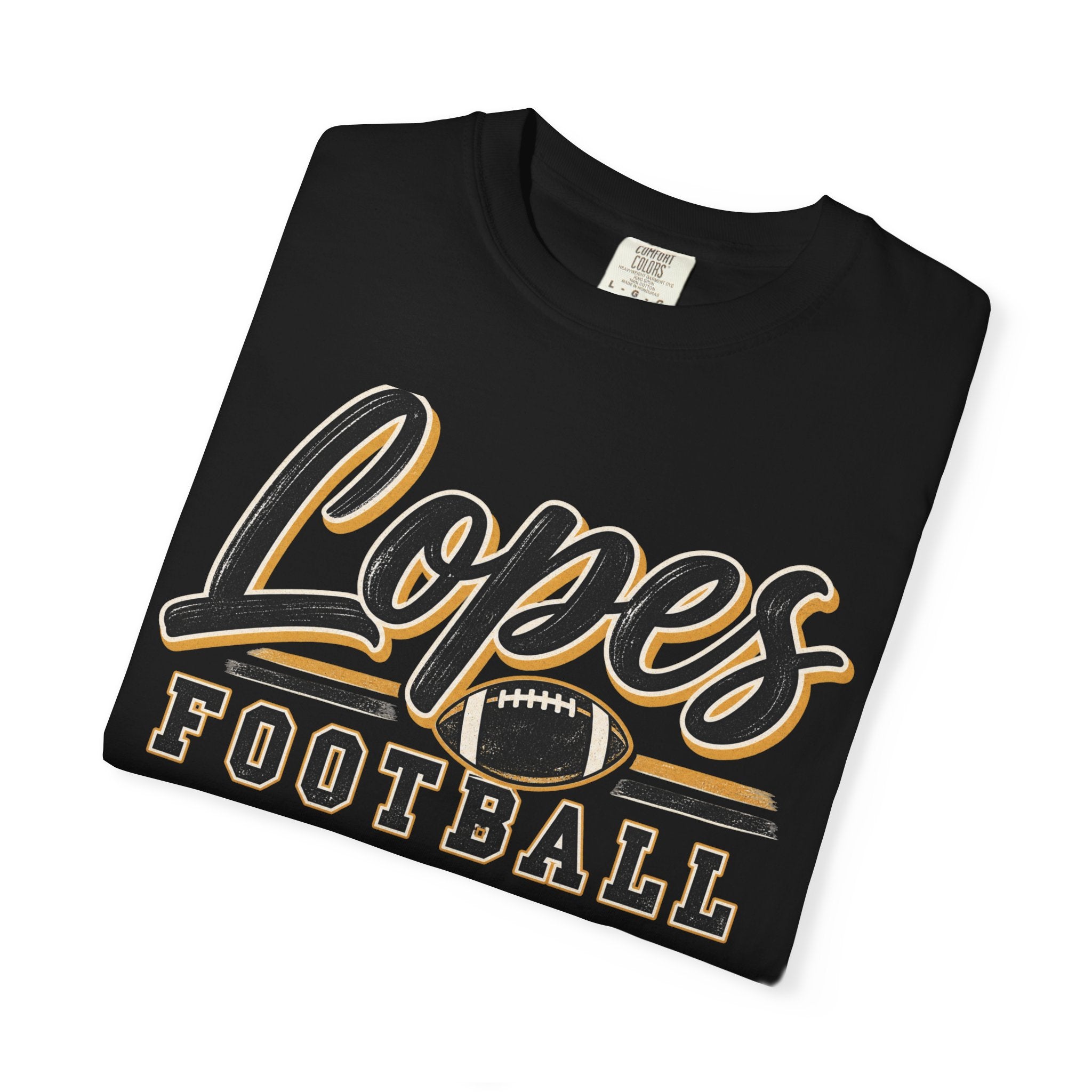 Lopes Football T-Shirt — Vintage Script Team Tee